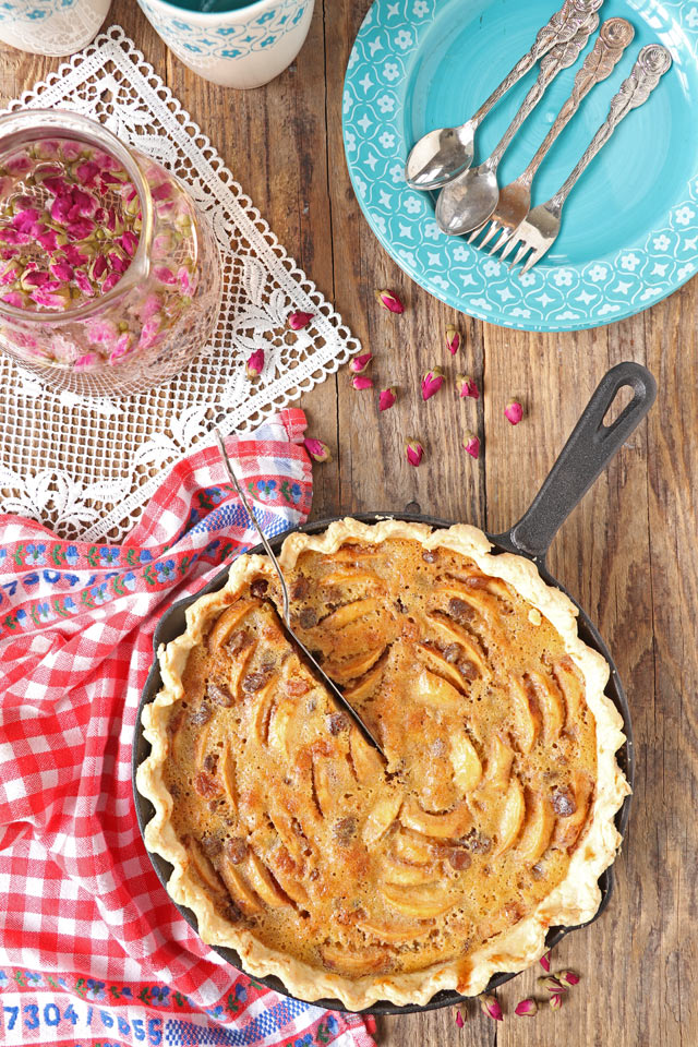 Apple Custard Pie