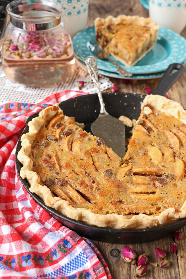 Apple Custard Pie Recipe