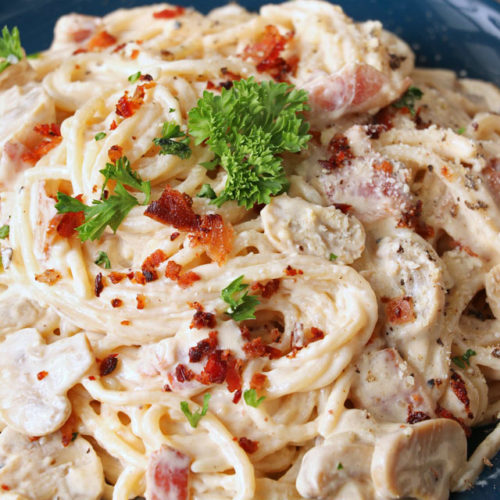 Easy Creamy No-Egg Carbonara