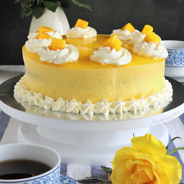 Mango Cake Recipe | Foxy Folksy