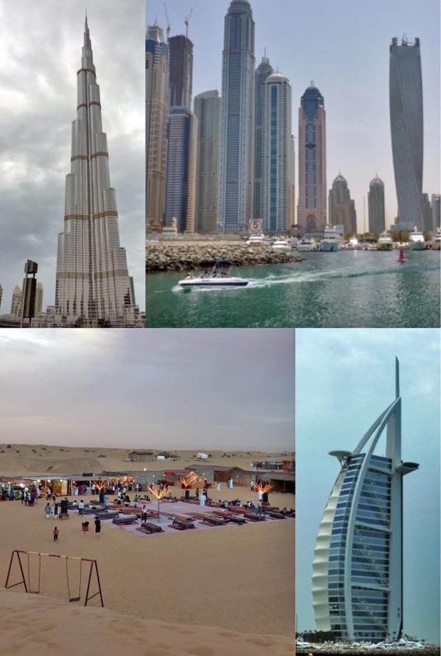 Dubai collage