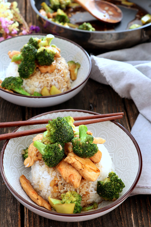 Chicken Broccoli Rice Toppings