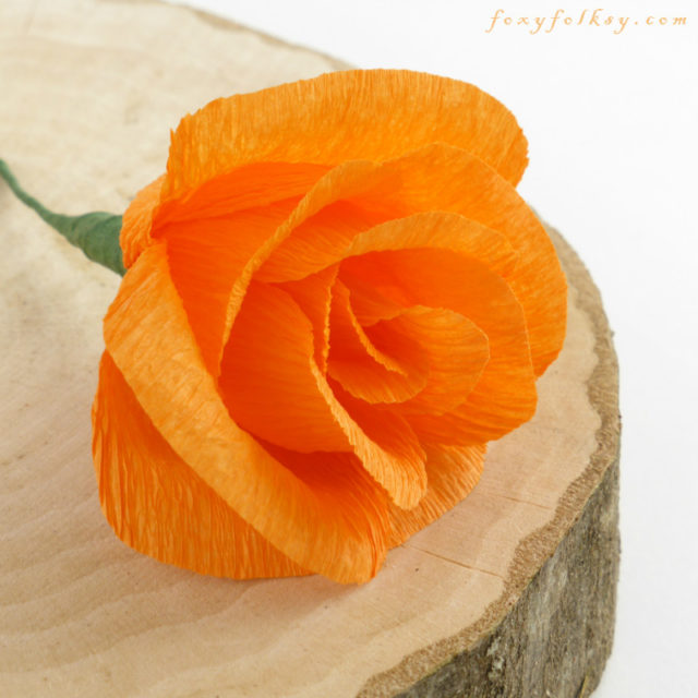 paper flower-rose 