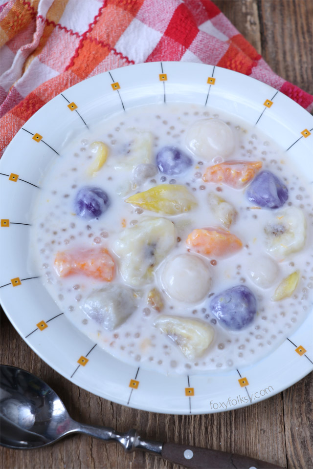 Ginataang Bilo-Bilo: Filipino Coconut Tapioca Pudding - Kitchen