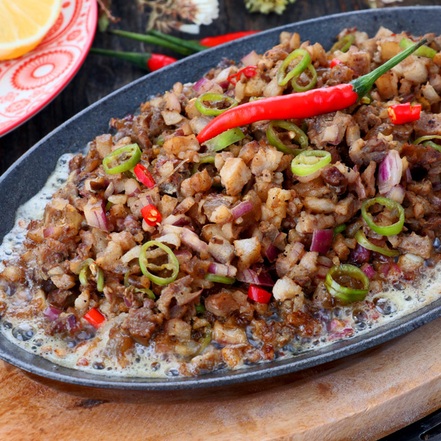 Kapampangan Sizzling Sisig.