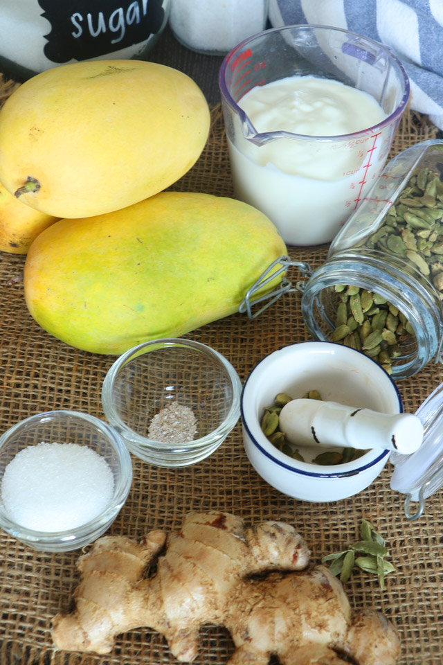 Lassi - The Original Yogurt Mango Smoothie - Analida's Ethnic Spoon