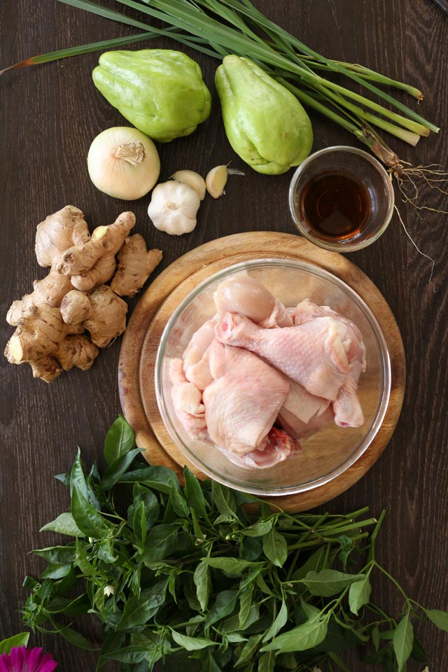 Tinola Ingredients