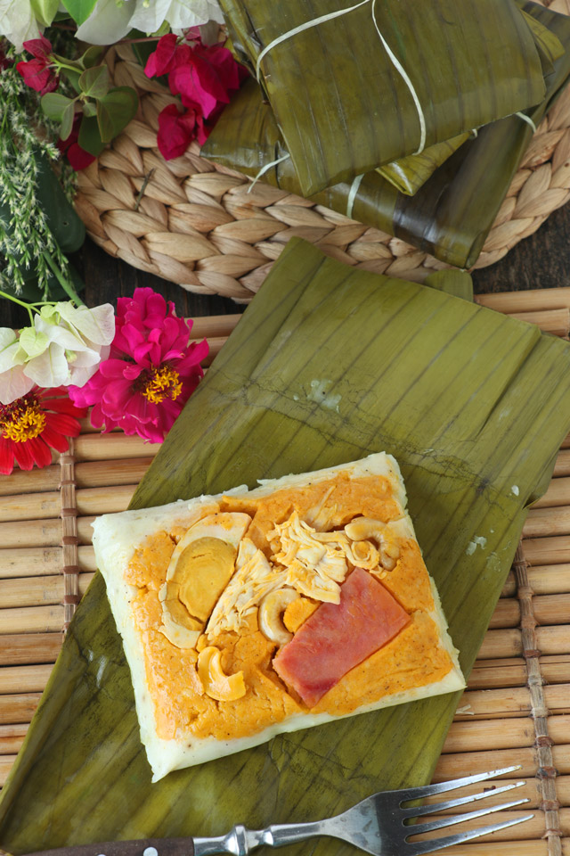 Tamales from Pampanga