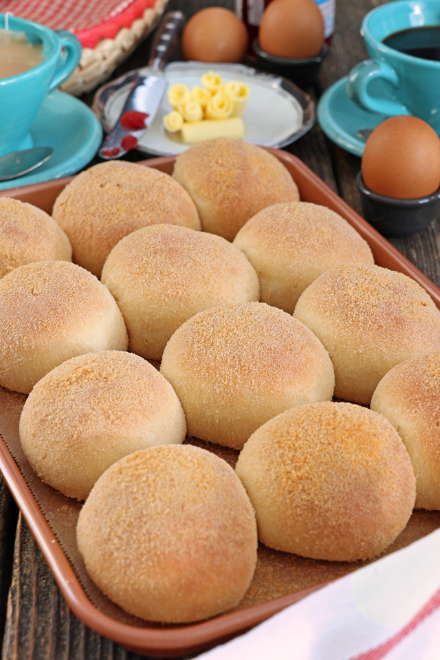 Freshly baked Pandesal 