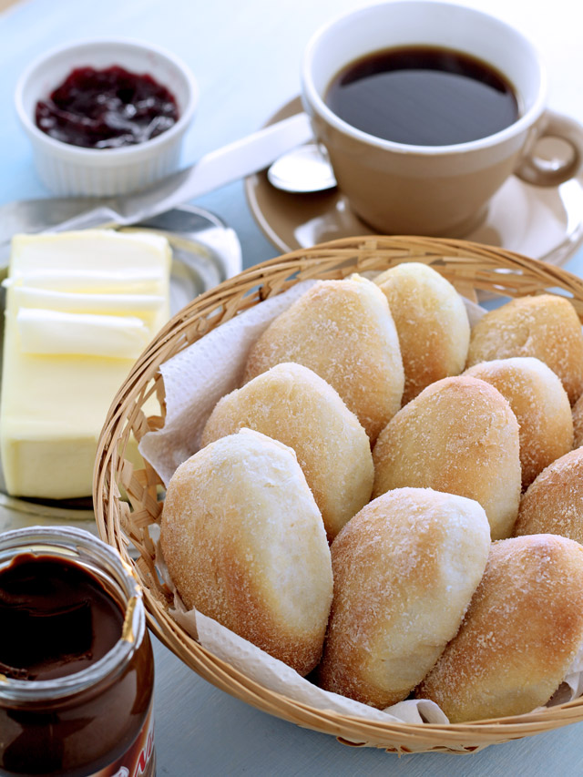 Traditional shape of Pandesal