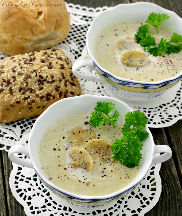 cream of mushroom soup recipe