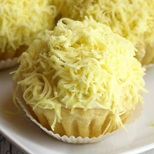 Try this soft and cheesy Ensaymada recipe. | www.foxyfolksy.com