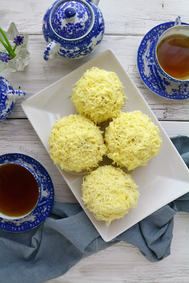 Try this soft and cheesy Ensaymada recipe. | www.foxyfolksy.com