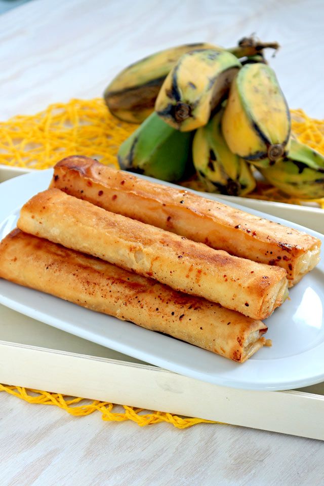 Turon Recipe Fried Banana Rolls Foxy Folksy