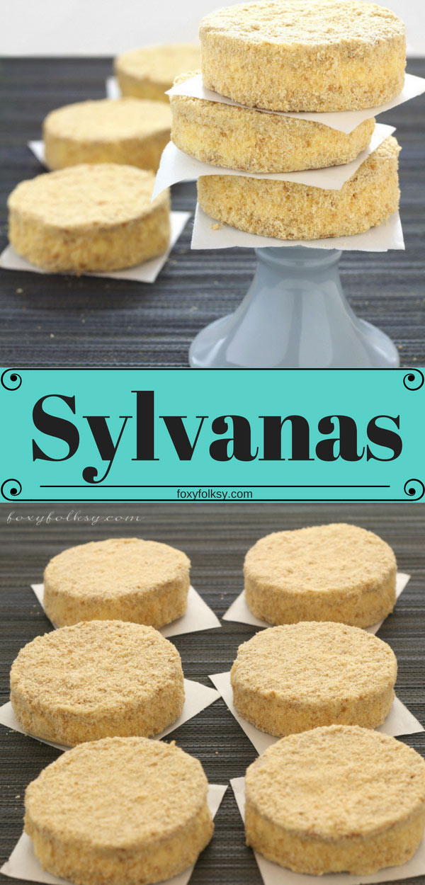 Sylvanas/Silvanas is a cookie sandwich made of cashew-meringue filled with buttercream and dusted with biscuit crumbs.This recipe needs only 6 ingredients.