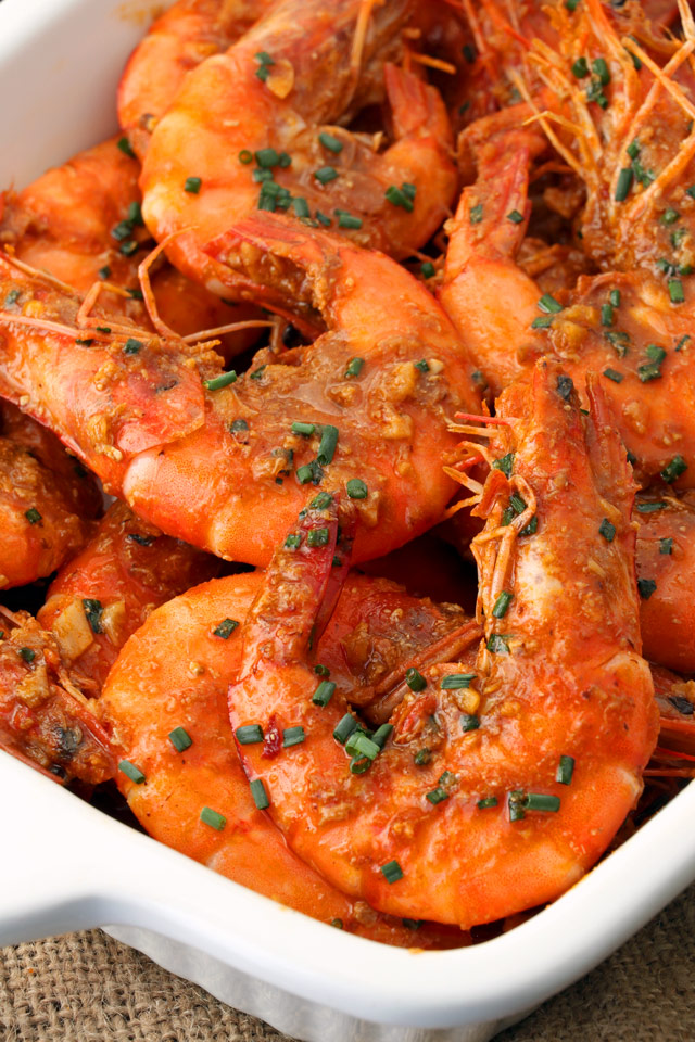 chili garlic prawns