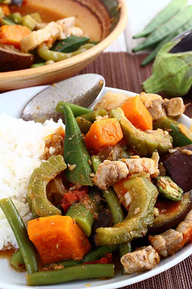 write demonstrative speech about how to cook pinakbet