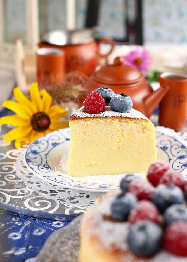 Easy Japanese Cheesecake Recipe So Fluffy And Jiggly Foxy Folksy 