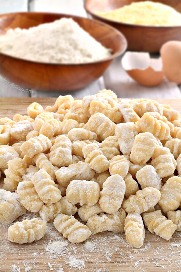 Homemade Gnocchi made Easy Foxy Folksy