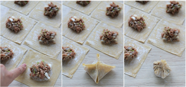 Try this easy recipe for wonton soup. A Chinese dumpling classic with pork and prawns! | www.foxyfolksy.com