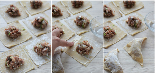 Try this easy recipe for wonton soup. A Chinese dumpling classic with pork and prawns! | www.foxyfolksy.com 