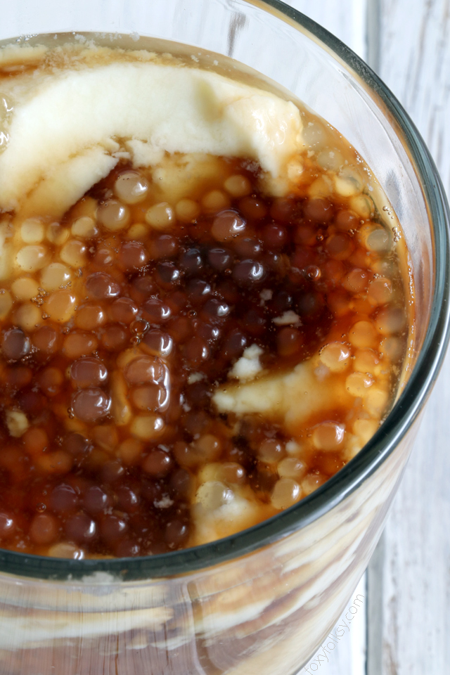 Taho: Filipino Silken Tofu with Sago Pearls and Syrup - Kitchen