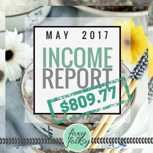 Traffic and income report May 2017