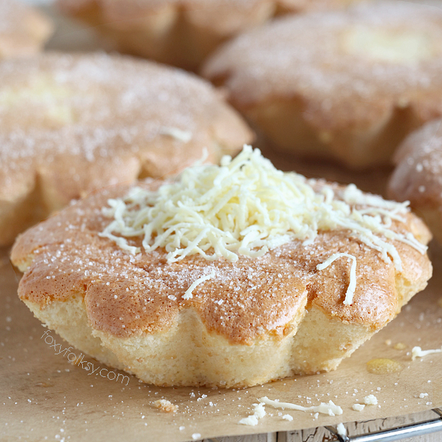 Mamon is a Filipino mini chiffon cake that is a popular afternoon snack. Get this simple and easy recipe for that light, airy and fluffiest Mamon ever! | www.foxyfolksy.com