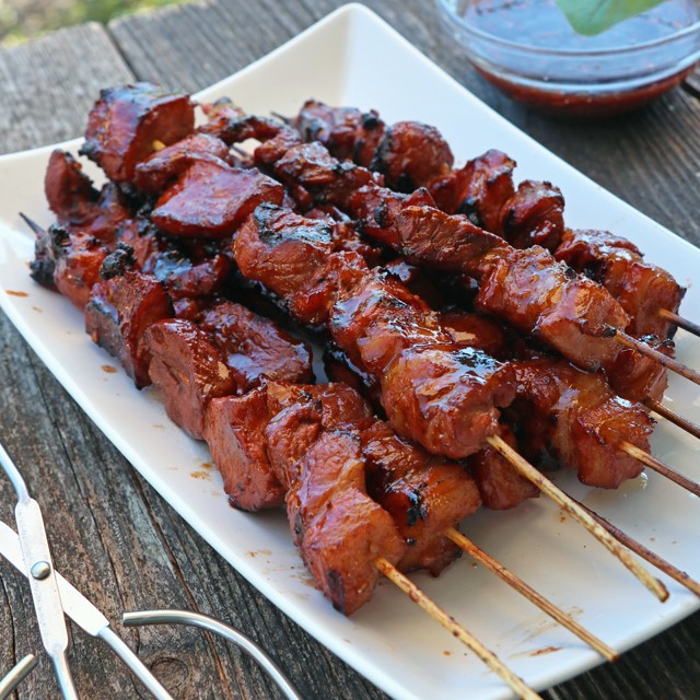 Filipino Bbq Pork Skewers Foxy Folksy