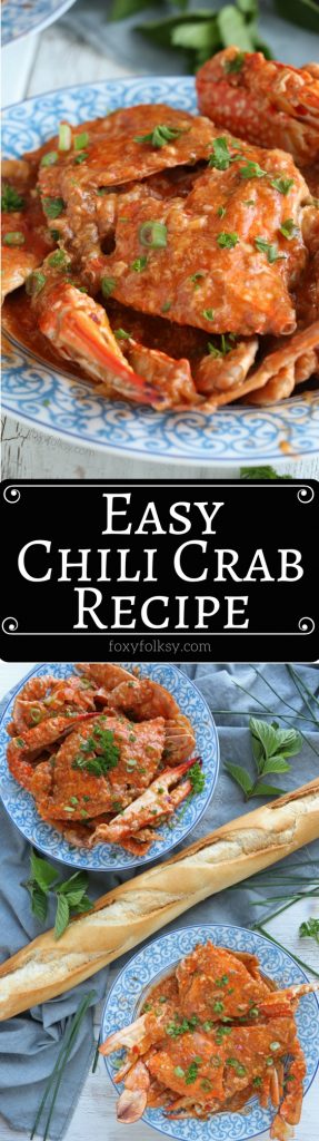 Easy Chili Crab Recipe | Foxy Folksy