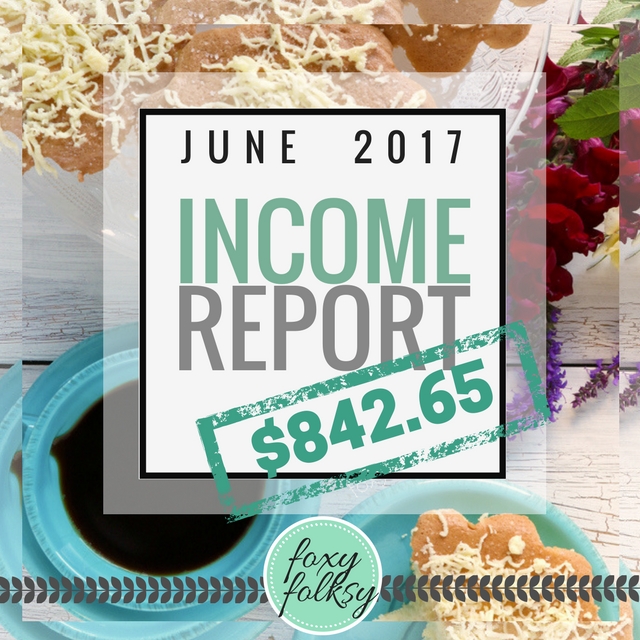 blog income report June 2017