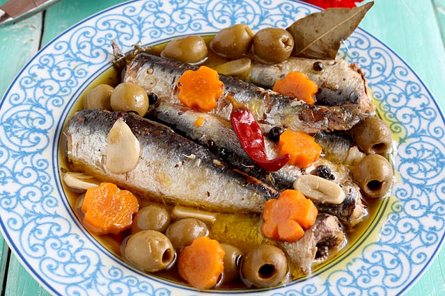 Homemade Spanish Sardines