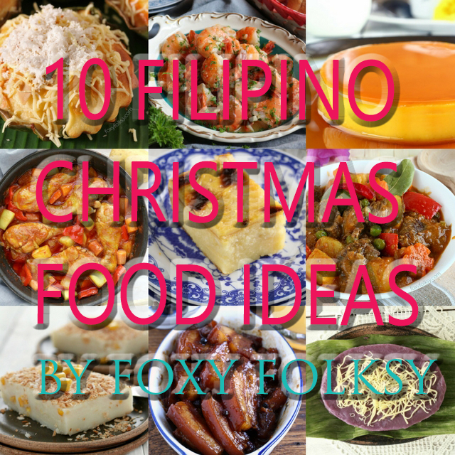 Celebrate and enjoy delectable food this coming Christmas with these easy and simple Christmas Recipe Ideas. | www.foxyfolksy.com