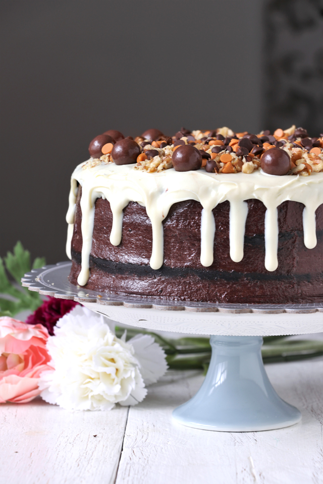 Try this Chocolate Buttercream Frosting. No powdered sugar needed. It is so light and fluffy and smoother than the classic American Buttercream Frosting. It is a bit more work but definitely easier than Swiss Meringue Frosting. It is easily the best buttercream frosting I've tried. | www.foxyfolksy.com