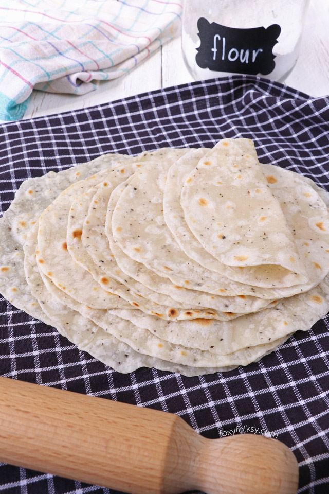 flour tortillas