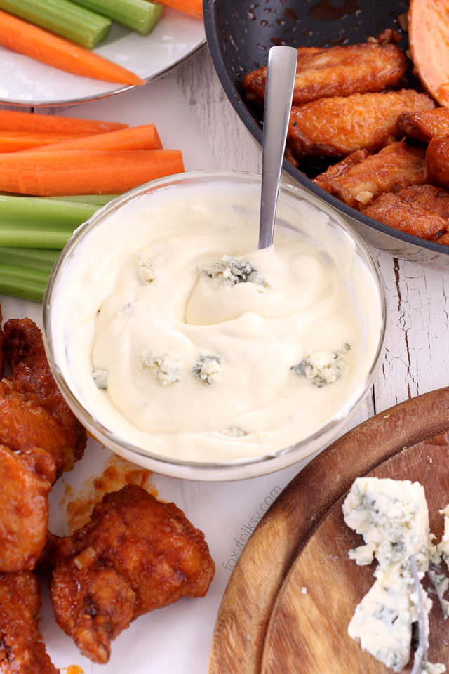 blue cheese dip for buffalo wings