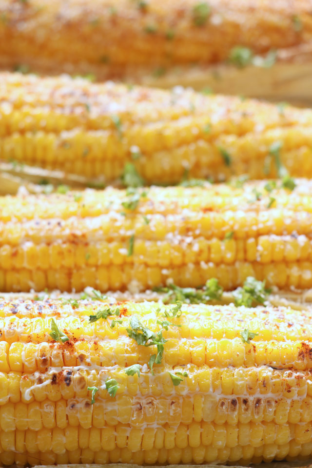 grilled corn on the cob