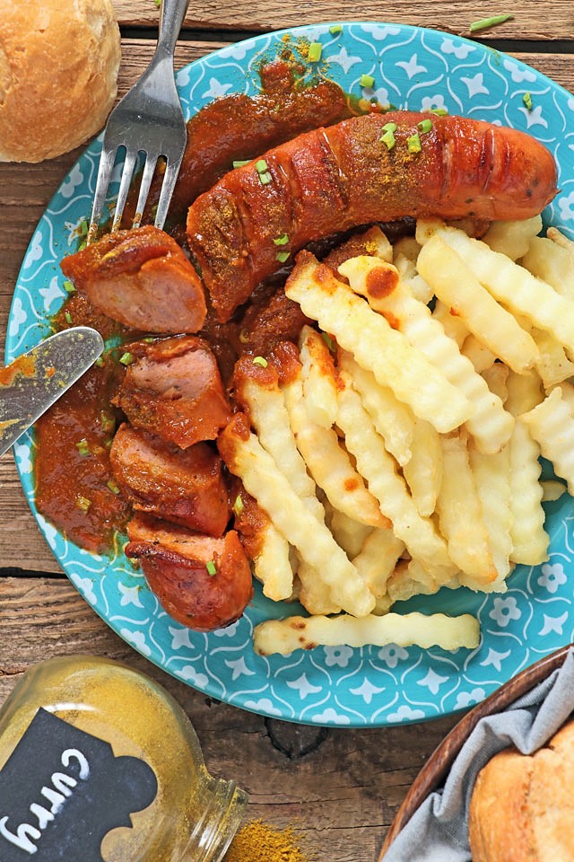 Currywurst-Rezept von Foxy Folksy