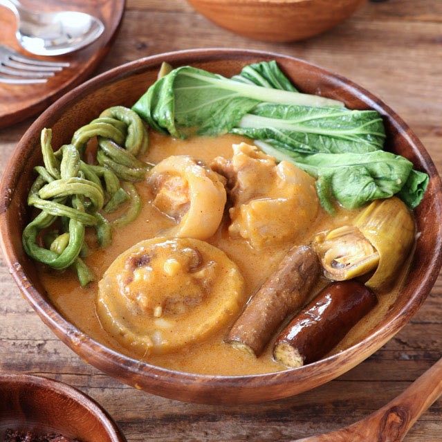 Kare Kare or Oxtail Stew in Peanut Sauce