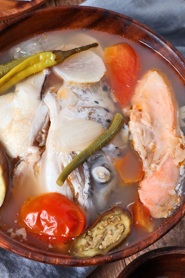 Sinigang na Salmon Recipe | Foxy Folksy