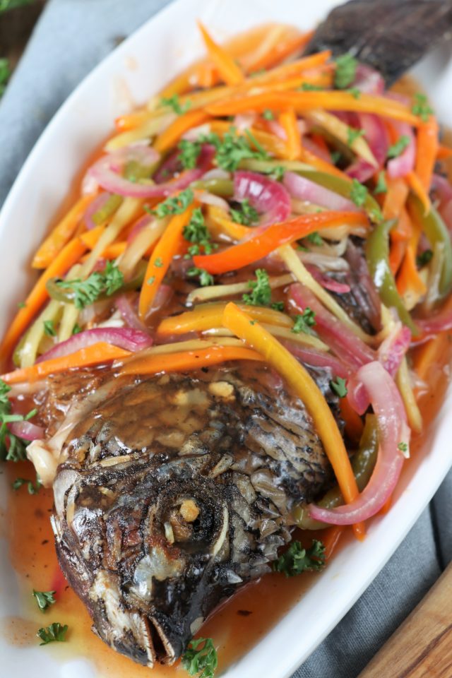 Escabeche Filipino Sweet Sour Fish