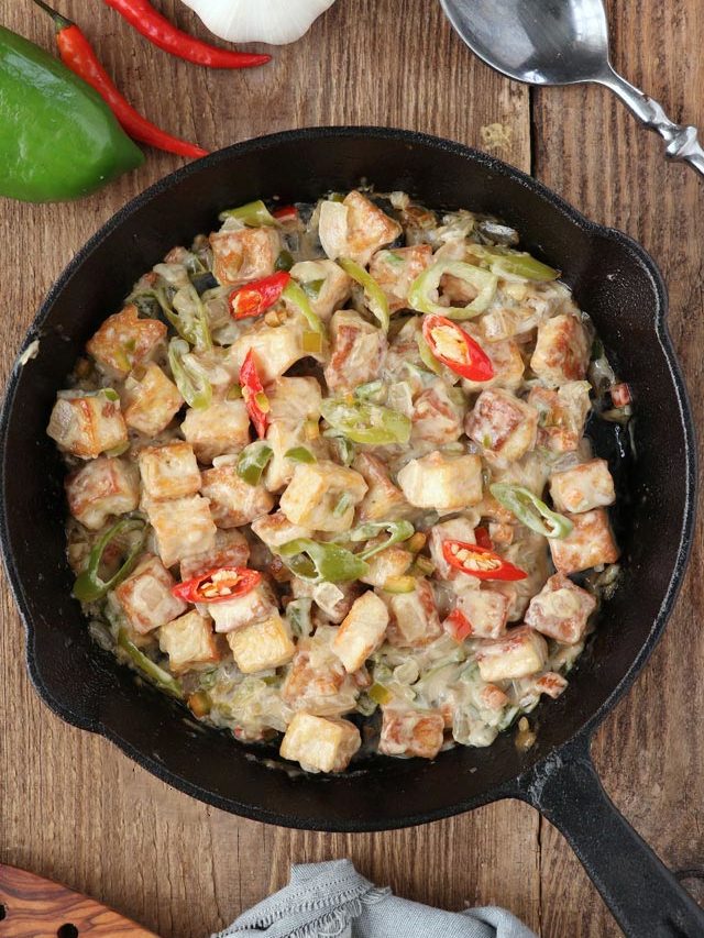 Sizzling Tofu ala Max's | Foxy Folksy