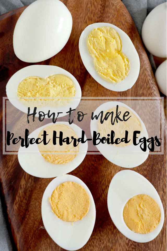 Learn how to make perfect hard-boiled eggs all the time with additional tips on how to have hard boiled eggs that peel easily .