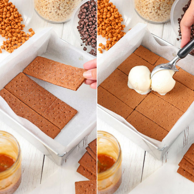 How to make Graham Ice Cream Sandwich