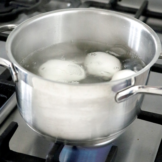 How to make perfect hard-boiled eggs.