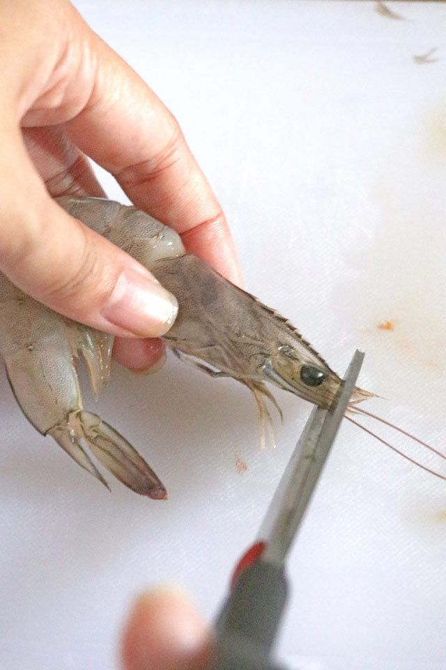 How to clean shrimps