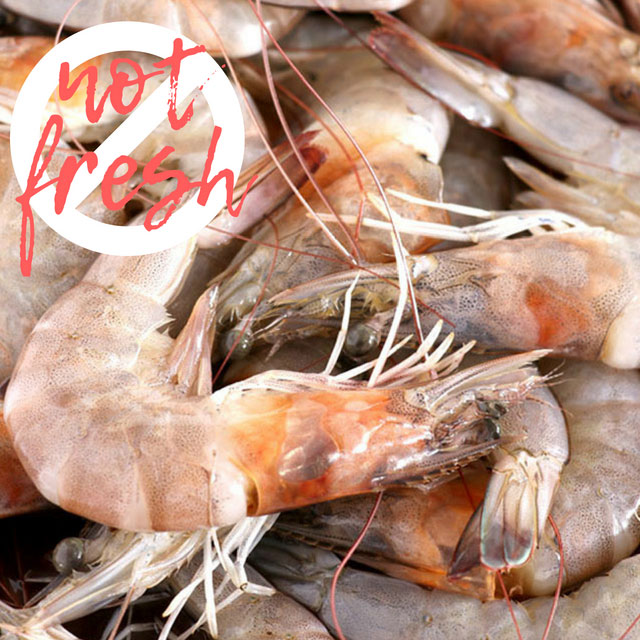 How to buy fresh shrimps