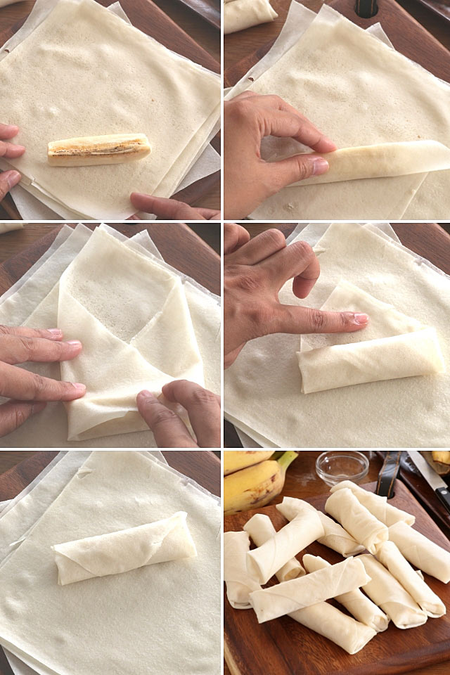 How to make Mini Turon by Foxy Folksy