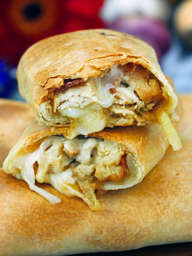 Leftover Turkey Baked Roll