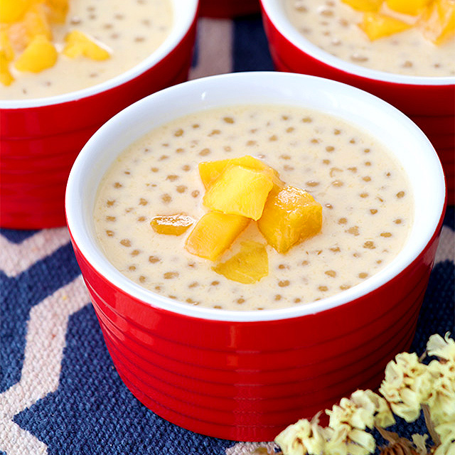 Tapioca Pearls with Coconut Milk and Mango (Tambo-Tambo) from 'The